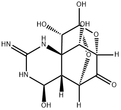 11-nortetrodotoxin 结构式