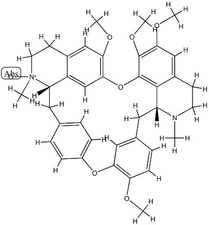异粉防己碱 N-2'-氧化物 结构式