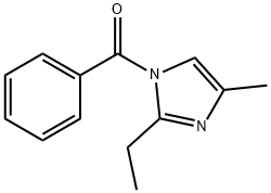 1H-Imidazole,1-benzoyl-2-ethyl-4-methyl-(9CI) 结构式