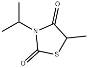 2,4-Thiazolidinedione,5-methyl-3-(1-methylethyl)-(9CI) 结构式