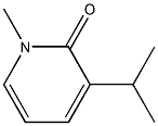 3-异丙基-1-甲基吡啶-2(1H)-酮 结构式