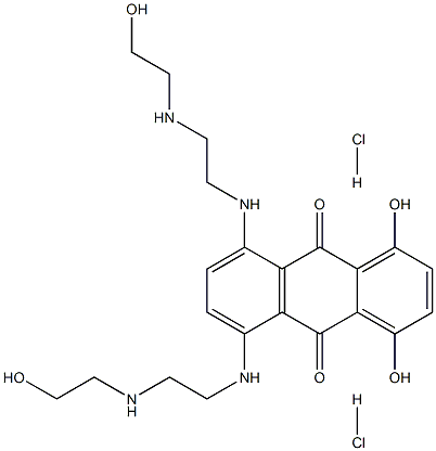 盐酸米托蒽醌 结构式