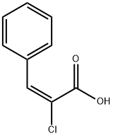 (Z)-α-Chlorocinnamic acid 结构式