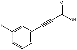 3-(3-氟苯基)丙-2-炔酸 结构式