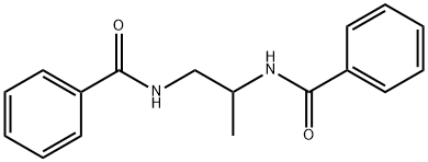 N,N-1,2-丙二基二苯甲酰胺 结构式