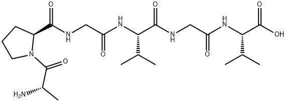 六肽-12 结构式