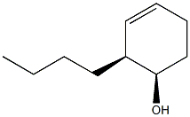 3-Cyclohexen-1-ol, 2-butyl-, (1R,2S)-rel- (9CI) 结构式