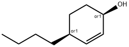 2-Cyclohexen-1-ol, 4-butyl-, (1R,4S)-rel- (9CI) 结构式