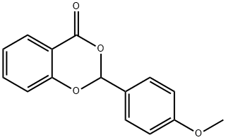 4H-1,3-Benzodioxin-4-one,2-(4-methoxyphenyl)-(9CI) 结构式