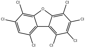 1,2,3,4,6,7,9-HEPTACHLORODIPHENYLENEOXIDE 结构式