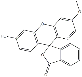 3'-O-Methylfluorescein 结构式