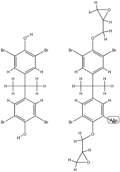 溴化酚氧树酯 结构式