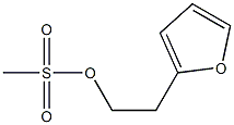 2-(呋喃-2-基)乙基甲磺酸负离子 结构式