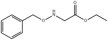 ETHYL 2-(BENZYLOXYAMINO)ACETATE 结构式