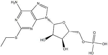 poly(2'-ethylthioadenylic acid) 结构式