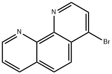 4-溴-1,10-菲咯啉 结构式