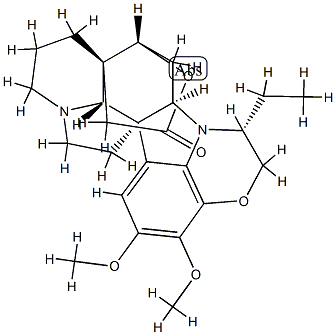 22α-Ethyl-15,16-dimethoxyobscurinervan-21-one 结构式