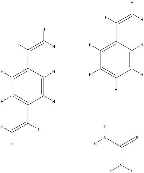 IONAC SR-4 ION EXCHANGE RESIN FOR SELECT IVE ABSORPT 结构式