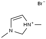 1,3-二甲基咪唑溴盐 结构式