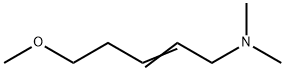 2-Pentenylamine,5-methoxy-N,N-dimethyl-(5CI) 结构式