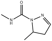 1H-Pyrazole-1-carboxamide,4,5-dihydro-N,5-dimethyl-(9CI) 结构式