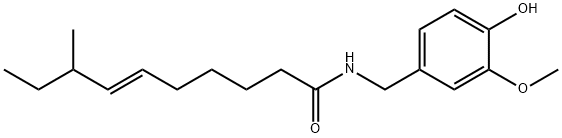 高辣椒素II  结构式
