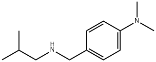 N,N-dimethyl-4-{[(2-methylpropyl)amino]methyl}aniline 结构式