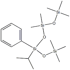 poly(2-phenylpropyl)methylsiloxane  1000cs 结构式