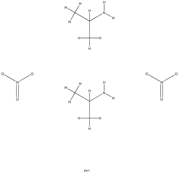 bis-isopropylamine dinitrato platinum II 结构式