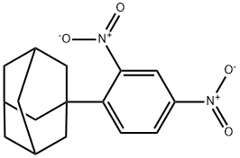 1-(2,4-Dinitrophenyl)tricyclo[3.3.1.13,7]decane 结构式