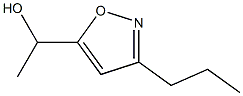 5-Isoxazolemethanol,-alpha--methyl-3-propyl-(9CI) 结构式