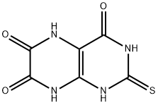 2-sulfanylidene-5,8-dihydro-1H-pteridine-4,6,7-trione 结构式