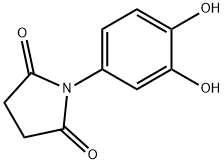 2,5-Pyrrolidinedione,1-(3,4-dihydroxyphenyl)-(9CI) 结构式