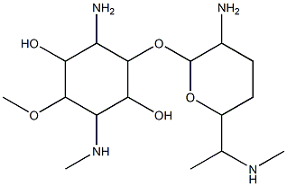 6'-N-methylfortimicin B 结构式