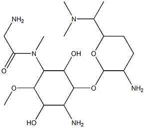 6'-di-N-methylfortimicin A 结构式