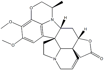 6,7-Didehydro-15,16-dimethoxy-22α-methylobscurinervan-21-one 结构式