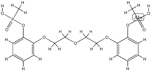 1,5-((3,3'-dimethylphosphate)diphenoxy)-3-oxapentane 结构式