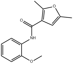 3-Furancarboxamide,N-(2-methoxyphenyl)-2,5-dimethyl-(9CI) 结构式