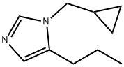 1H-Imidazole,1-(cyclopropylmethyl)-5-propyl-(9CI) 结构式