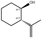 环己醇,2-(1-甲基乙烯基)-(1R,2S)-REL 结构式