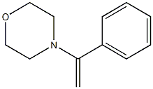 β-Morpholinostyrene 结构式