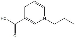 1-丙基-1,4-二氢吡啶-3-甲酸 结构式