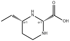 2-Pyrimidinecarboxylicacid,4-ethylhexahydro-,(2R,4S)-rel-(9CI) 结构式