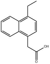 1-Naphthaleneaceticacid,4-ethyl-(5CI) 结构式