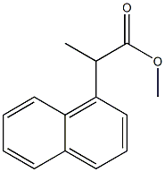 α-Methyl-1-naphthaleneacetic Acid Methyl Ester 结构式