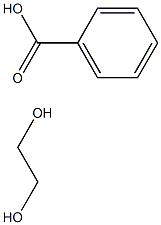 α-苯甲酰基-ω-(苯甲酰氧基)聚[氧(甲基-1,2-亚乙基)] 结构式