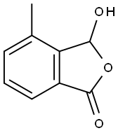 1(3H)-Isobenzofuranone,3-hydroxy-4-methyl-(9CI) 结构式