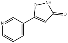 3(2H)-Isoxazolone,5-(3-pyridinyl)-(9CI) 结构式