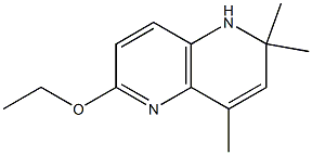 1,5-Naphthyridine,6-ethoxy-1,2-dihydro-2,2,4-trimethyl-(9CI) 结构式