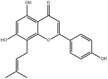 甘草黄酮 C 结构式